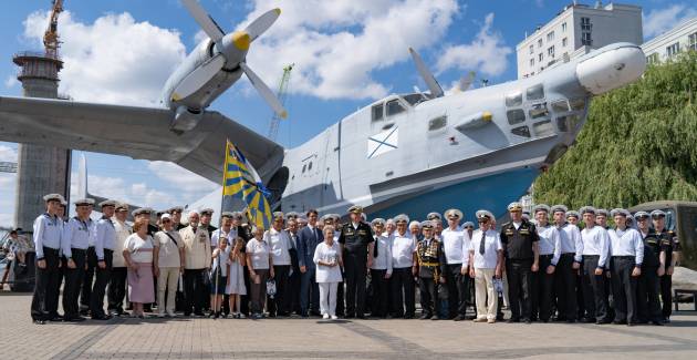 В Музее Мирового океана торжественно отметили 110-летие морской авиации