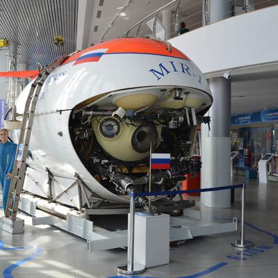 Главный корпус. Экспозиция «Глубина». ГОА «Мир 1»